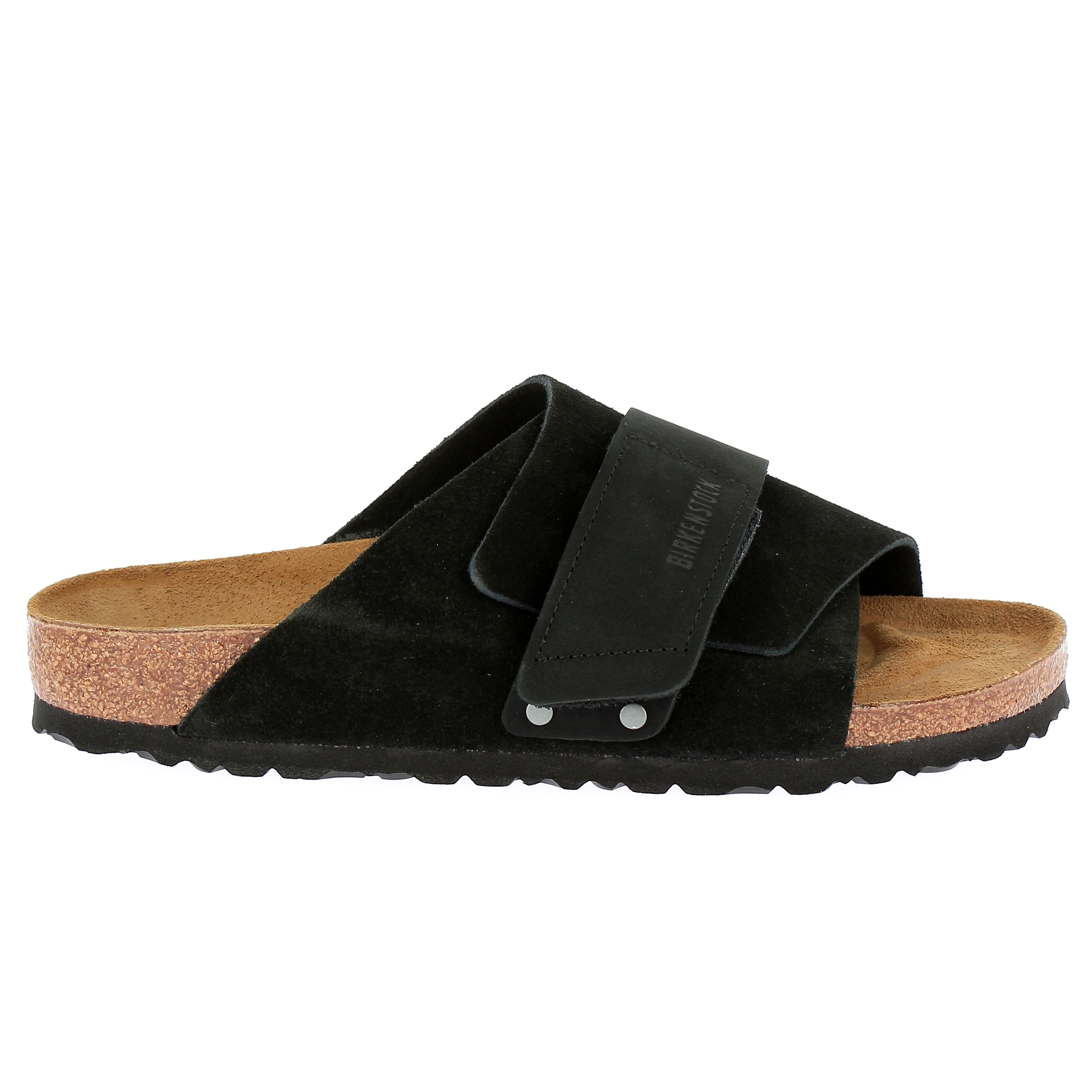 Kyoto sabot da uomo in camoscio e nabuk black BIRKENSTOCK KYOTO U 1022566 Bertossi Calzature